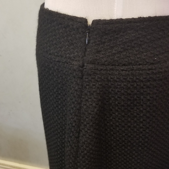 Black textured pencil skirt (J35) - Picture 4 of 6